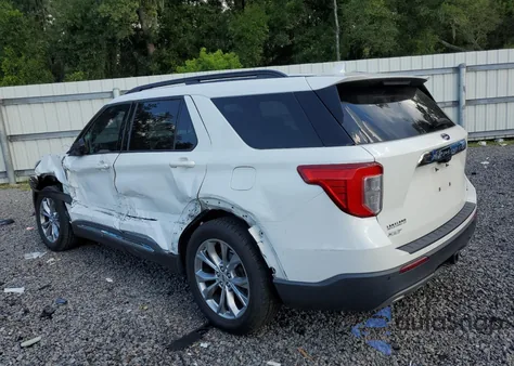 2020 Ford Explorer Xlt z USA, uszkodzony, nr VIN 1FMSK7DH0LGC75399